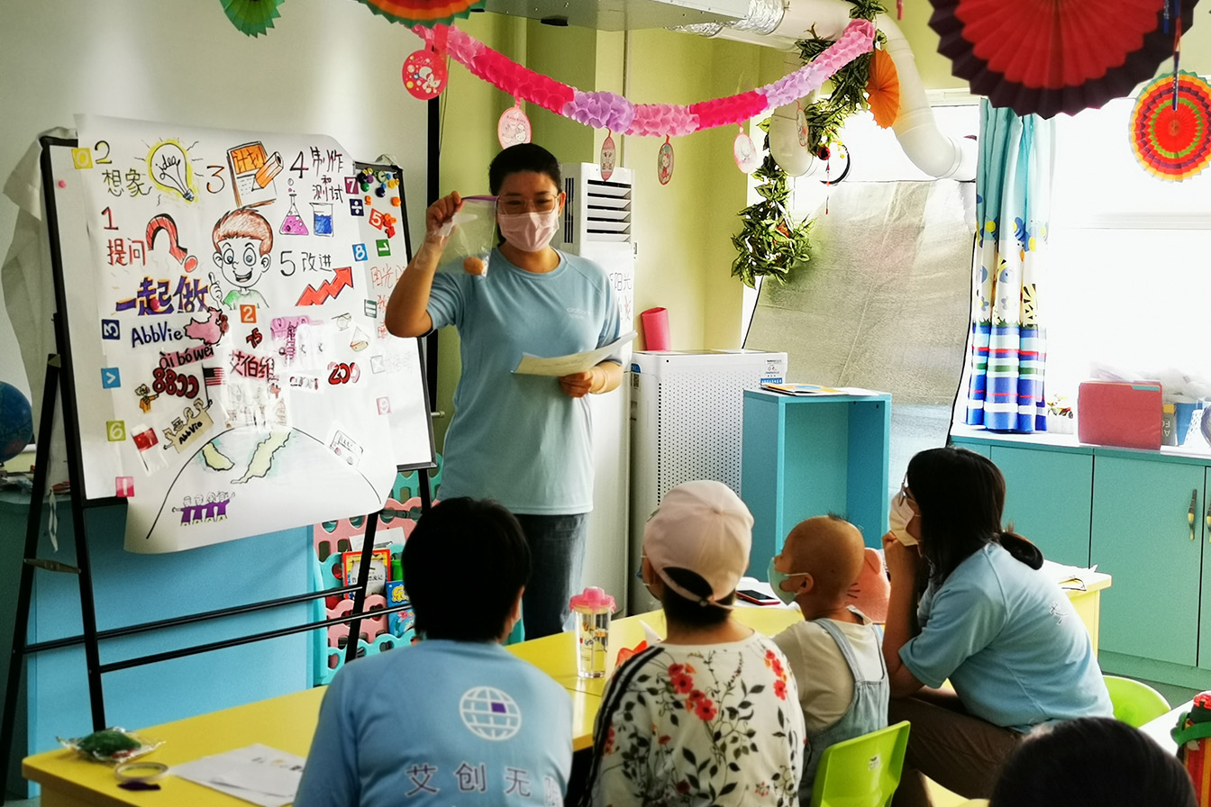 nurse with patient