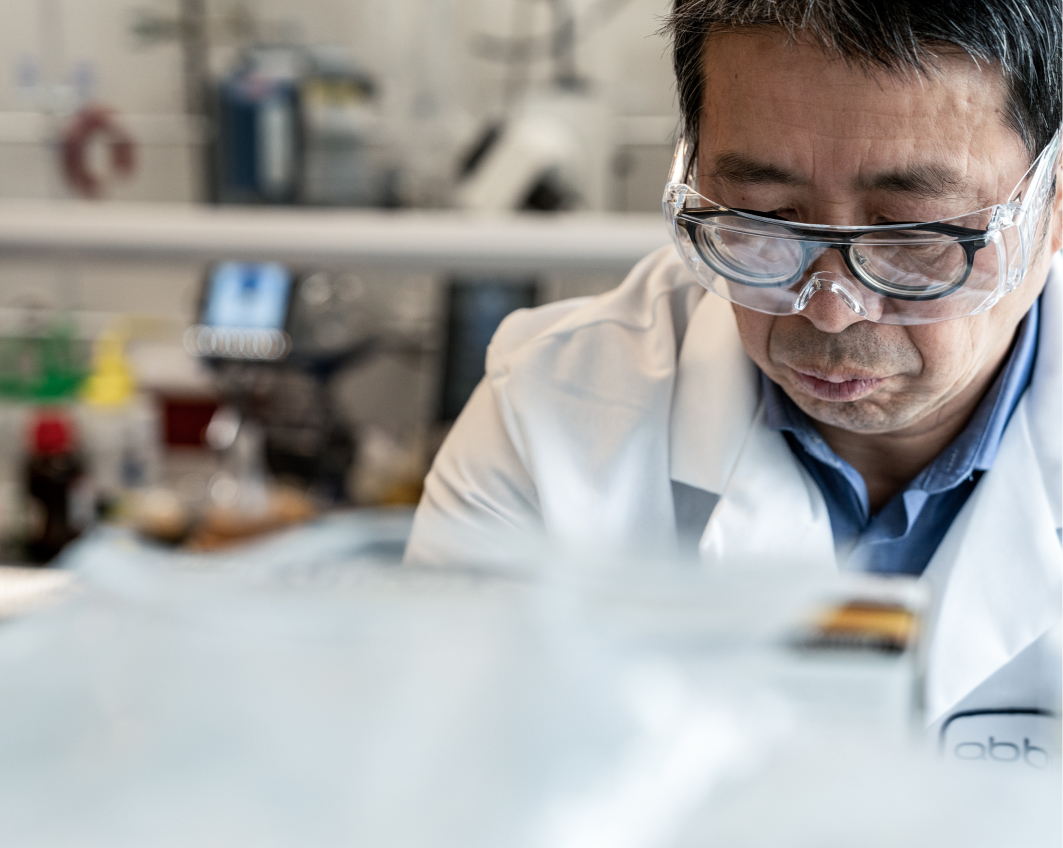 older scientist focus